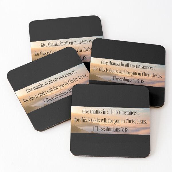 Item preview, 1 Thessalonians 5:18 designed and sold by Spring Things.