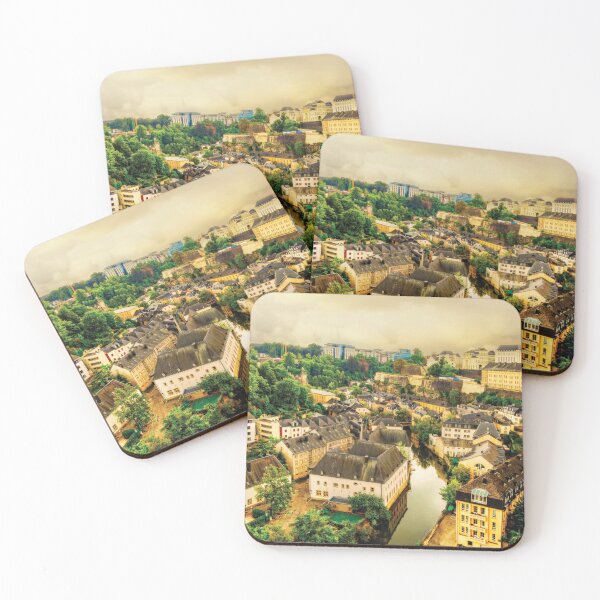 Item preview, Luxembourg City From Above designed and sold by Kay Brewer.