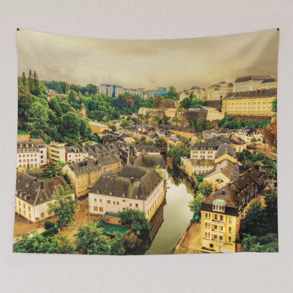 Item preview, Luxembourg City From Above designed and sold by Kay Brewer.