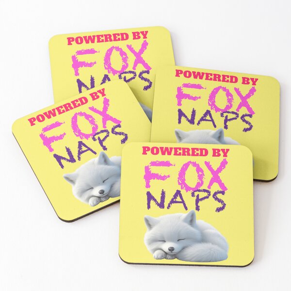 Item preview, Sleeping fox in the forest I Love Fox Naps designed and sold by Mauswohn.