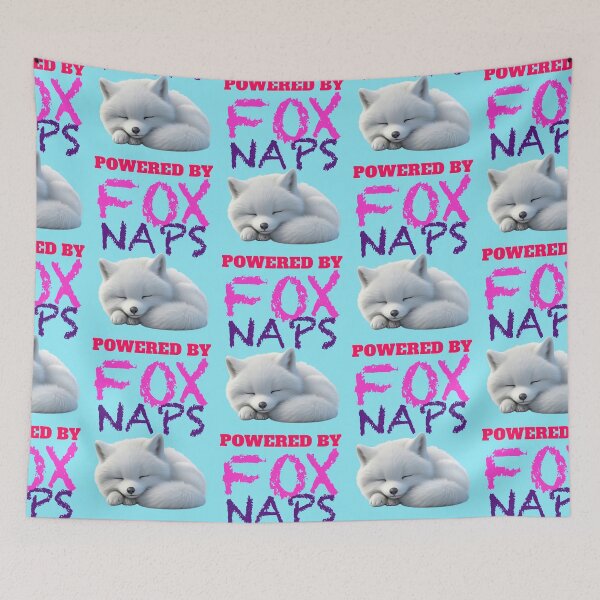 Item preview, Sleeping fox in the forest I Love Fox Naps designed and sold by Mauswohn.