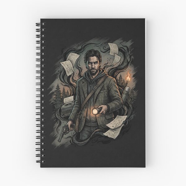 Item preview, Alan Wake Dark Writer Horror Icon designed and sold by Senpaiwaves.