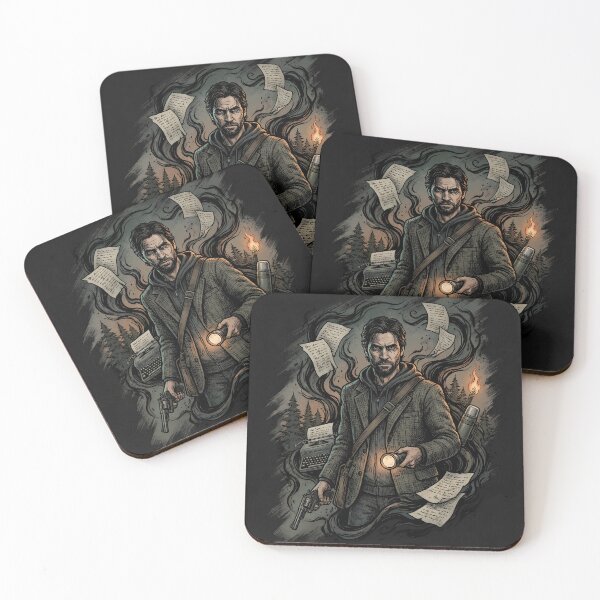 Item preview, Alan Wake Dark Writer Horror Icon designed and sold by Senpaiwaves.