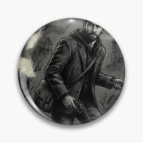 Item preview, Alan Wake Bright Falls Author designed and sold by Senpaiwaves.