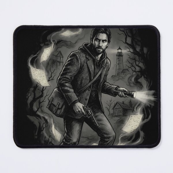 Item preview, Alan Wake Bright Falls Author designed and sold by Senpaiwaves.