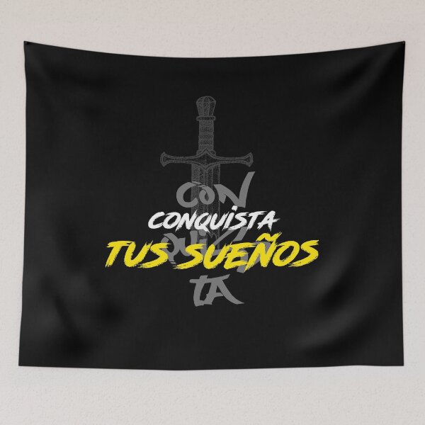 Item preview, Conquer your dreams, sword, warrior, positive message designed and sold by Luz y Estilo.