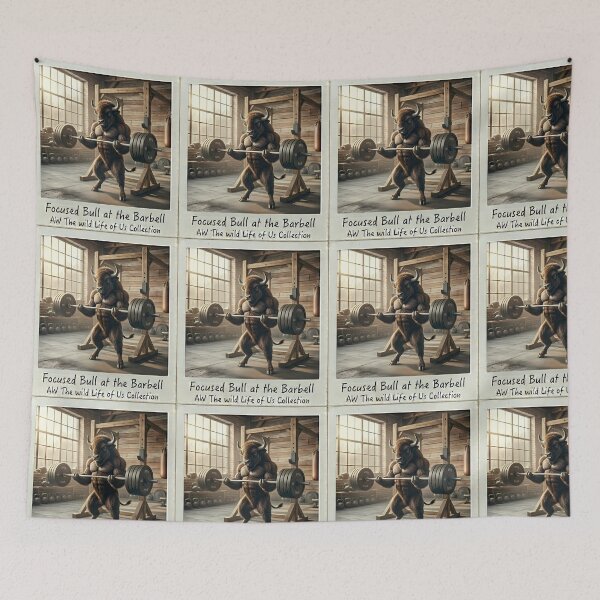 Item preview, Bull Gym designed and sold by AW_AcceptTheWorld.