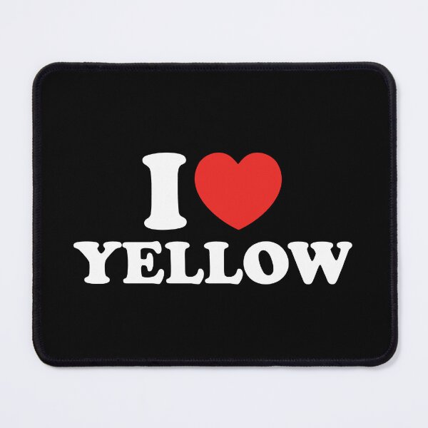 Item preview, I Love Yellow designed and sold by shitpostee.