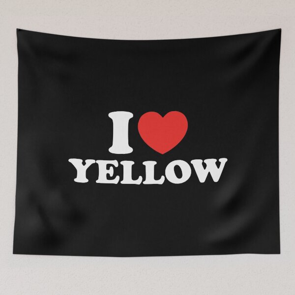 Item preview, I Love Yellow designed and sold by shitpostee.