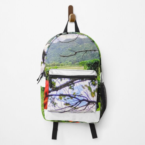 Item preview, Flowered View of the Mountains designed and sold by The Bori Effect.
