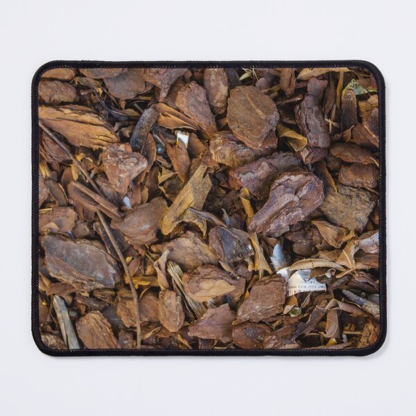 Item preview, Bark Mulch And Wood Chips Garden Ground Cover For Landscaping With Natural Brown Texture designed and sold by Nmallia.