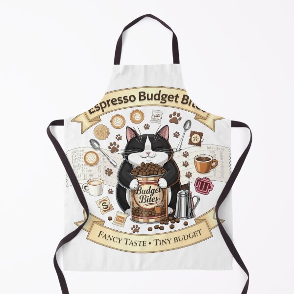 Item preview, Espresso Budget Bites Funny Coffee Cat Aestheticc Gifts designed and sold by YMLux.