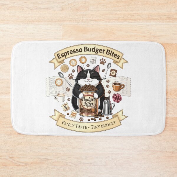 Item preview, Espresso Budget Bites Funny Coffee Cat Aestheticc Gifts designed and sold by YMLux.