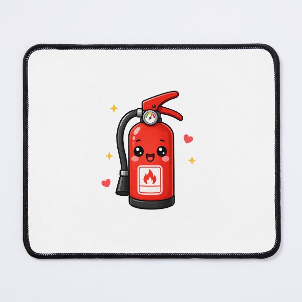 Item preview, Kawaii fire extinguisher designed and sold by Collection Touillette.