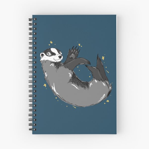 Item preview, Floating Badger in Space designed and sold by Antiope33.