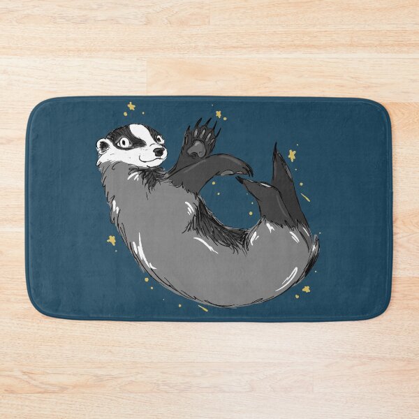 Item preview, Floating Badger in Space designed and sold by Antiope33.