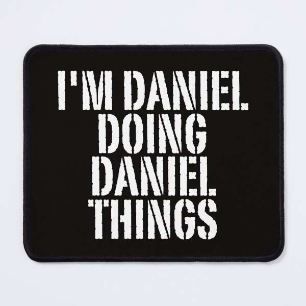 Item preview, I'M DANIEL DOING DANIEL THINGS Shirt Funny Christmas Gift Idea designed and sold by WeirdlyRare.