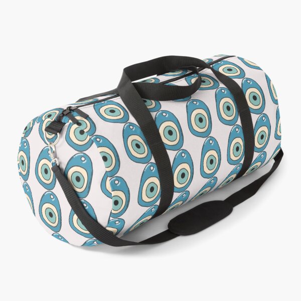 Artikelvorschau, Nazar-Amulett mit bösem Blick – Illustration eines blauen Boho-Amuletts entworfen und verkauft von Artsy Corner.