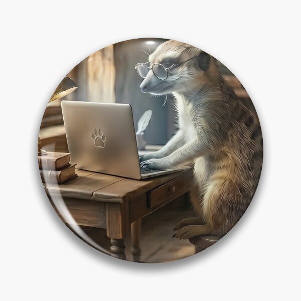 Item preview, Suricata Office designed and sold by AW_AcceptTheWorld.