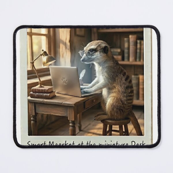 Item preview, Suricata Office designed and sold by AW_AcceptTheWorld.