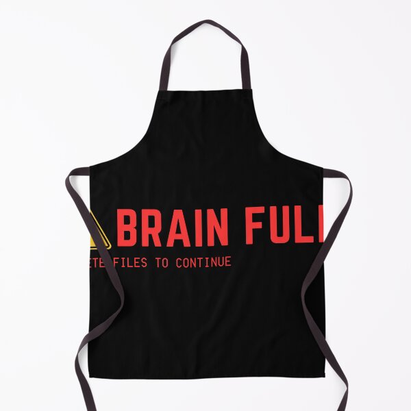 Item preview, BRAIN FULL! Delete Files to Continue designed and sold by MoodCorner.