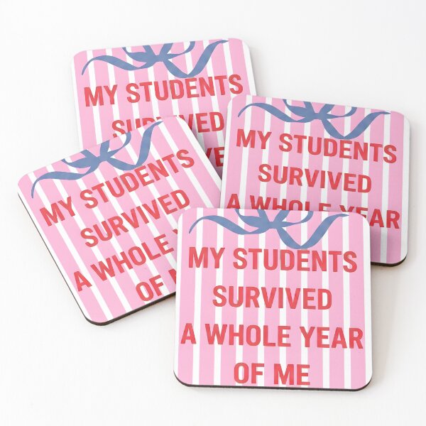 Item preview, My Students Survived A Whole Year Of Me Teacher End Of Year Summer designed and sold by VGAfanatic.