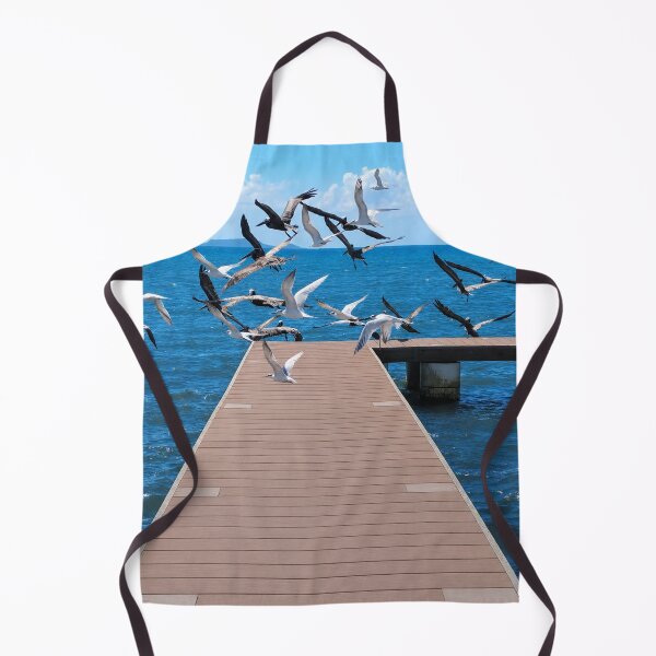 Item preview, Birds in Flight off Dock designed and sold by The Bori Effect.