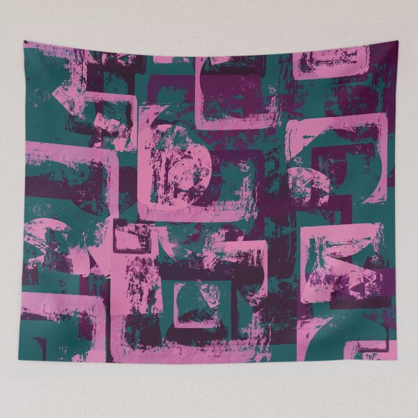 Item preview, Cityscape, Abstract Chunky Art designed and sold by CharlottePlaceArt.