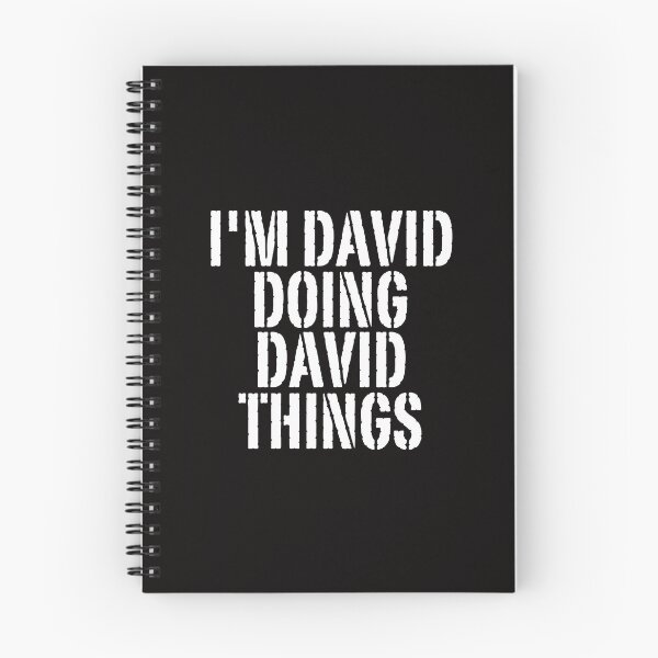 Item preview, I'M DAVID DOING DAVID THINGS Shirt Funny Christmas Gift Idea designed and sold by WeirdlyRare.