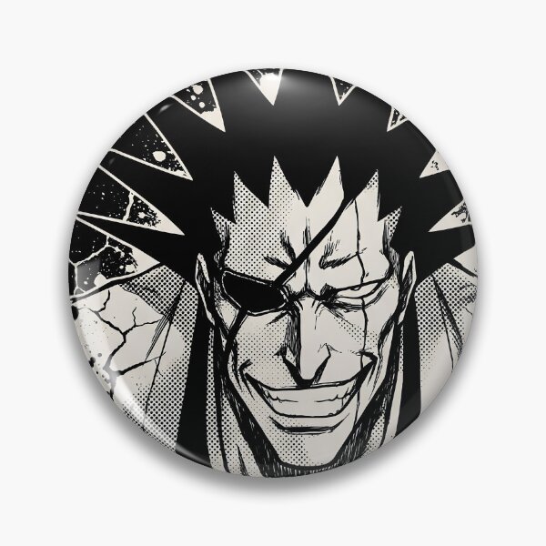 Item preview, Bleach Kenpachi Zaraki Eleventh Division Captain Iconic Design designed and sold by Senpaiwaves.