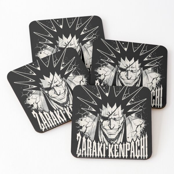 Item preview, Bleach Kenpachi Zaraki Eleventh Division Captain Iconic Design designed and sold by Senpaiwaves.