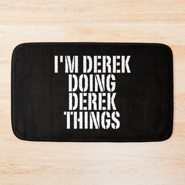 Item preview, I'M DEREK DOING DEREK THINGS Shirt Funny Christmas Gift Idea designed and sold by WeirdlyRare.
