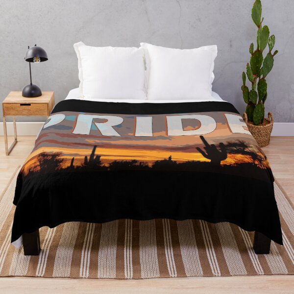 Item preview, PRIDE At Sunset - Arizona Desert designed and sold by Qweird Artistry.
