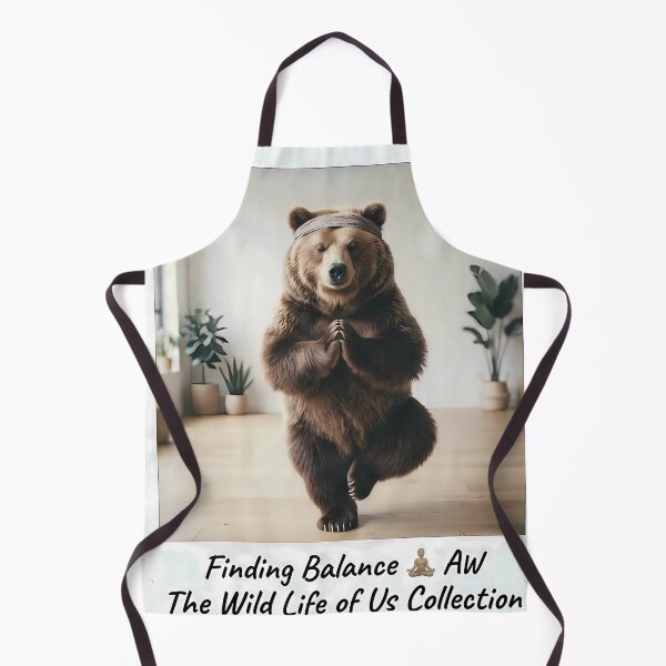 Item preview, Yoga Bear designed and sold by AW_AcceptTheWorld.