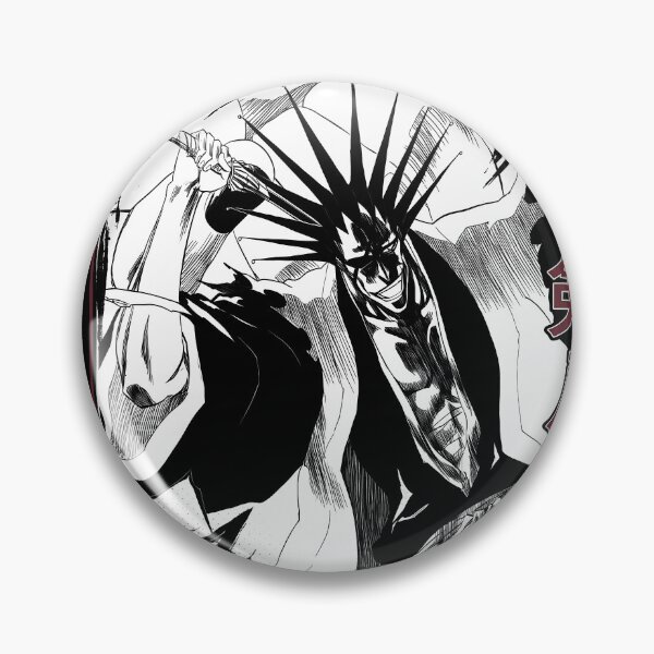 Item preview, Bleach Kenpachi Zaraki Eleventh Division Captain Iconic Design designed and sold by Senpaiwaves.