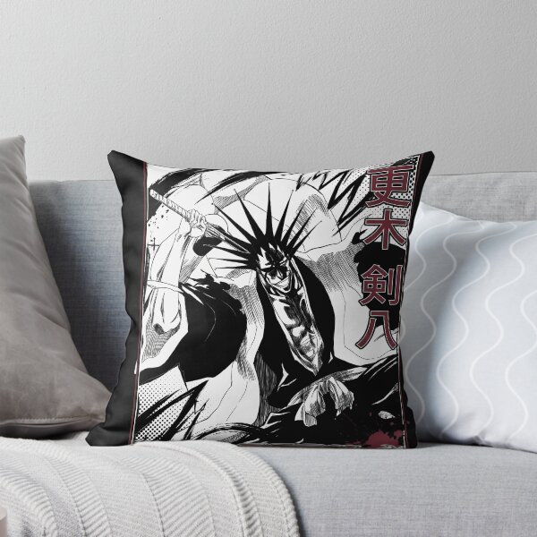Item preview, Bleach Kenpachi Zaraki Eleventh Division Captain Iconic Design designed and sold by Senpaiwaves.