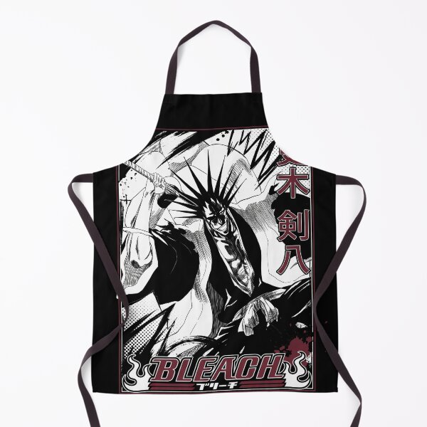 Item preview, Bleach Kenpachi Zaraki Eleventh Division Captain Iconic Design designed and sold by Senpaiwaves.