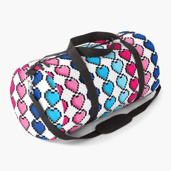 Item preview, Pixel Omnisexual Pride Flag Hearts designed and sold by HarveyHandcraftsandDesigns.