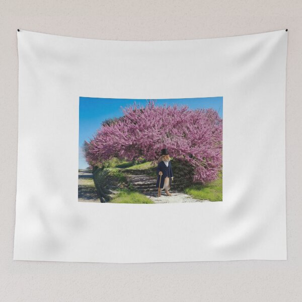 Item preview, The Gentleman Rabbit Beneath the Judas Tree designed and sold by pasalagabriela.