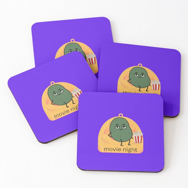 Item preview, movie night chillin with popcorn designed and sold by Jillybean1060.