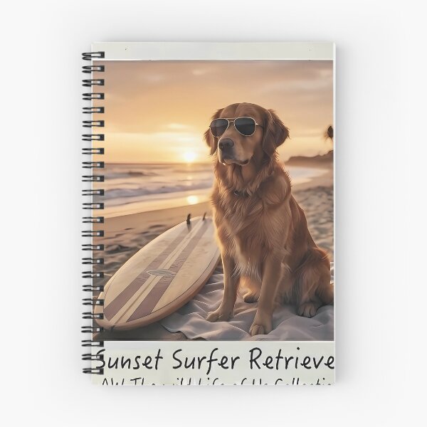 Item preview, Surfer Retriever designed and sold by AW_AcceptTheWorld.