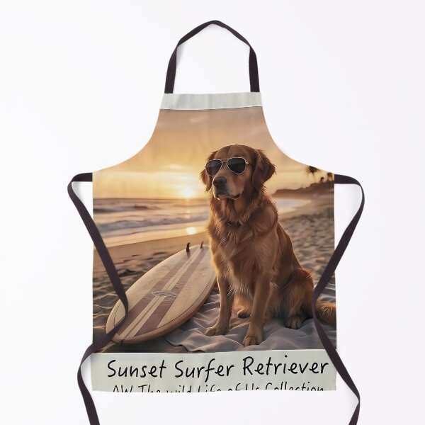 Item preview, Surfer Retriever designed and sold by AW_AcceptTheWorld.