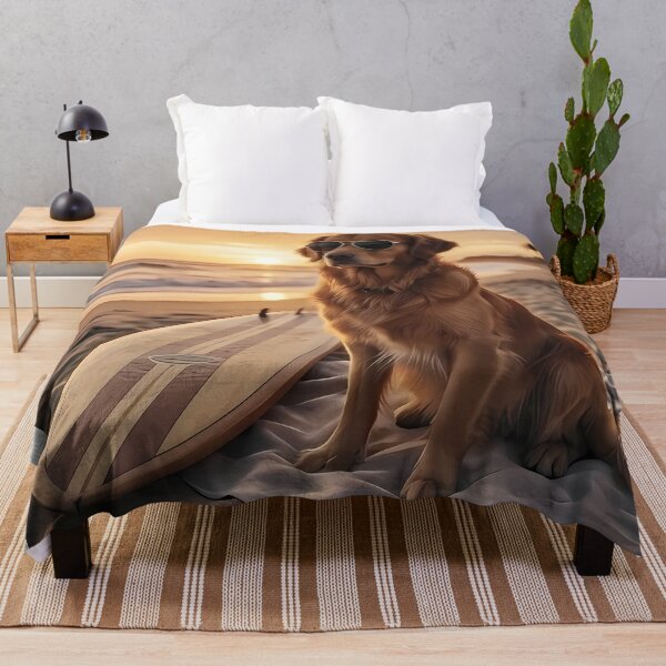 Item preview, Surfer Retriever designed and sold by AW_AcceptTheWorld.