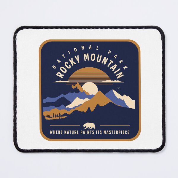 Item preview, Rocky Mountain National State Park Classic T-shirt Sticker designed and sold by ThinkNature!.
