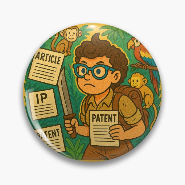 Item preview, IP Explorer – Navigating the Wild Jungle of Patents & Ideas designed and sold by gre47.