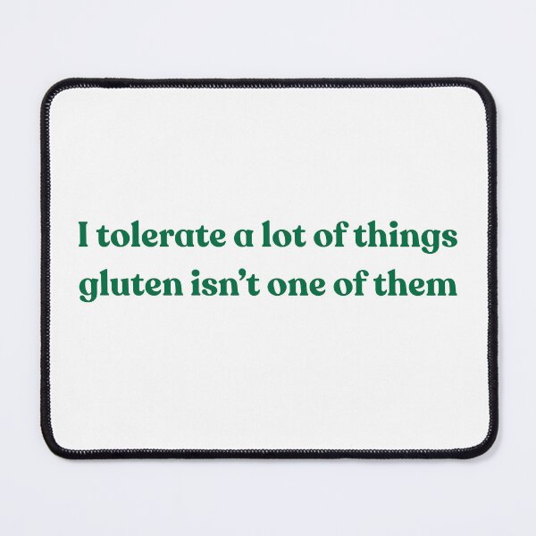 Item preview, Funny Gluten Intolerant designed and sold by GlutenFreeTee.
