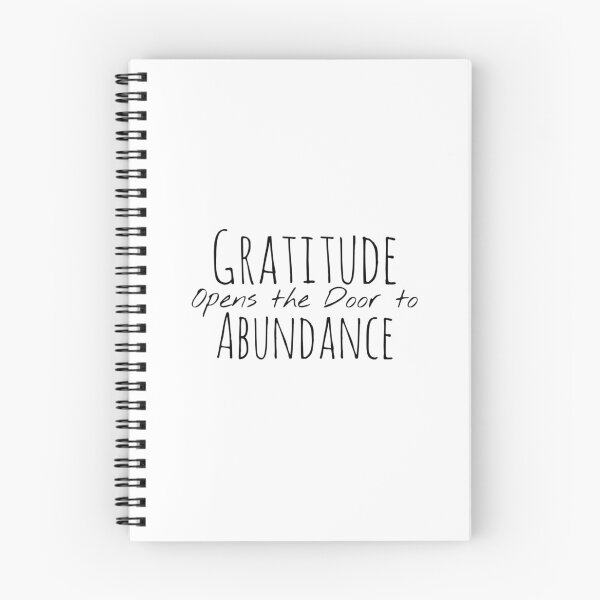 Item preview, Gratitude Opens the Door to Abundance – Gratitude Affirmation designed and sold by Camila  Ardila.