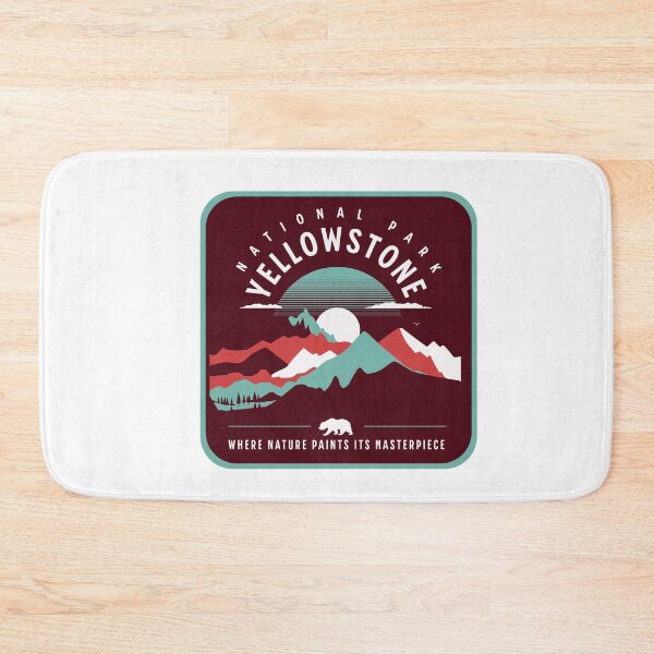 Item preview, Yellowstone National State Park Classic T-shirt Sticker designed and sold by ThinkNature!.