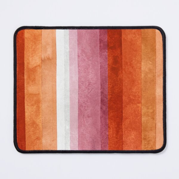 Item preview, Lesbian Pride Flag Colors - Abstract Watercolor Stripes designed and sold by Cannaxes Studio.