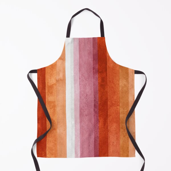 Item preview, Lesbian Pride Flag Colors - Abstract Watercolor Stripes designed and sold by Cannaxes Studio.